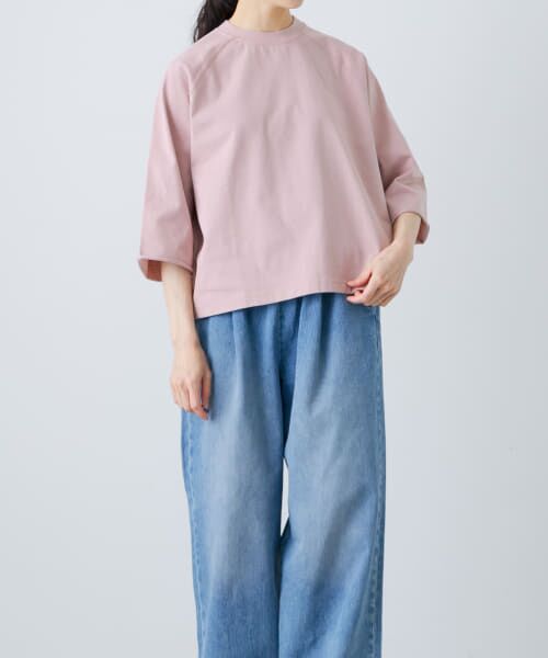 ＊＊かぐれ / かぐれ Tシャツ | 5分袖ラグランカットソー（PINK）