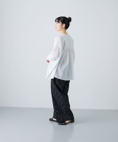 コットンピンタックブラウス （シャツ・ブラウス）｜＊＊かぐれ