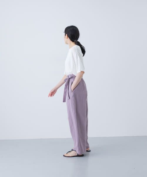 かぐれ　コットンリネンラップパンツ かぐれ｜コットンリネンラップパンツ - かぐれ(カグレ