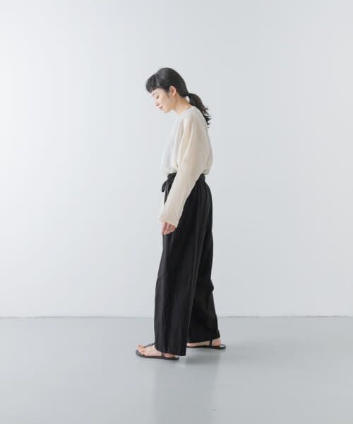 コットンリネンラップパンツ （その他パンツ）｜＊＊かぐれ / か