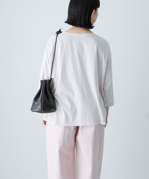 かぐれ　ボーダーワイドカットソー かぐれ（カグレ）の「ボーダーワイドカットソー（Tシャツ