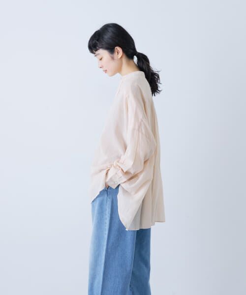 バックタックワイドシャツ （シャツ・ブラウス）｜＊＊かぐれ