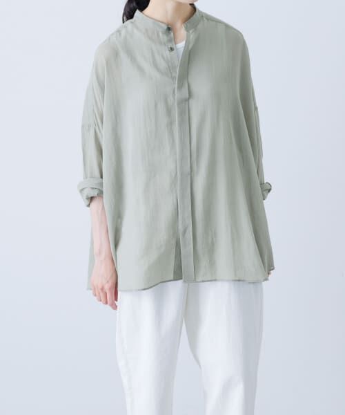 バックタックワイドシャツ （シャツ・ブラウス）｜＊＊かぐれ