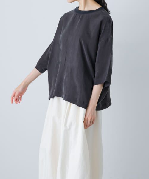 ＊＊かぐれ / かぐれ Tシャツ | キュプラプルオーバー（CHARCOAL）