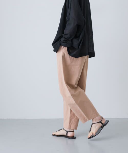 美品　かぐれ　リネンサルエルパンツ　ワイドパンツ　黒 楽天市場】サルエルパンツ メンズ サルエル リネン 麻 フレンチ