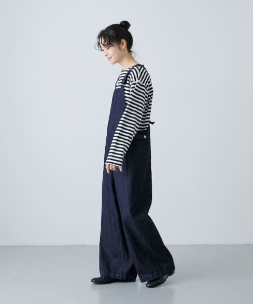 かぐれ⭐︎サロペット美品 美品✨かぐれ リネンワッシャーサロペットスカート ブラック