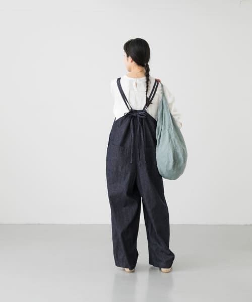 かぐれ デニムブルー サロペット かぐれ（カグレ）の「デニムサロペット（サロペット