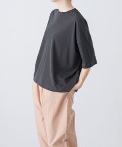 ハイツイストコットン半袖Tシャツ