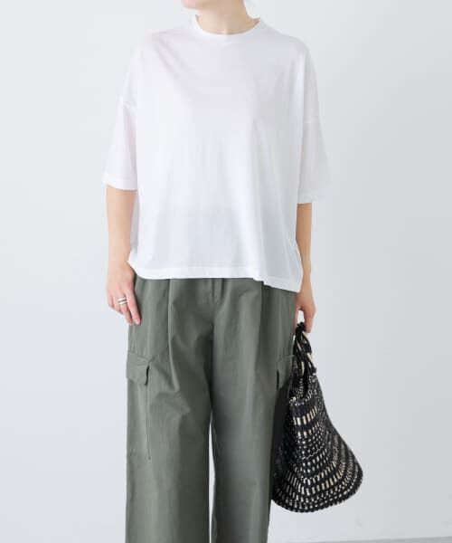 ハイツイストコットン半袖Tシャツ （Tシャツ）｜＊＊かぐれ / か