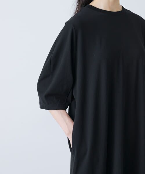 新品タグ付き　かぐれ　2サイズ展開コクーンスリーブストレートワンピースドアーズ カグレ かぐれ 『2サイズ展開』コクーンスリーブストレート