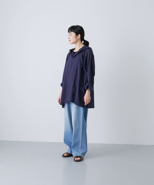 シアーフーディチュニック （シャツ・ブラウス）｜＊＊かぐれ