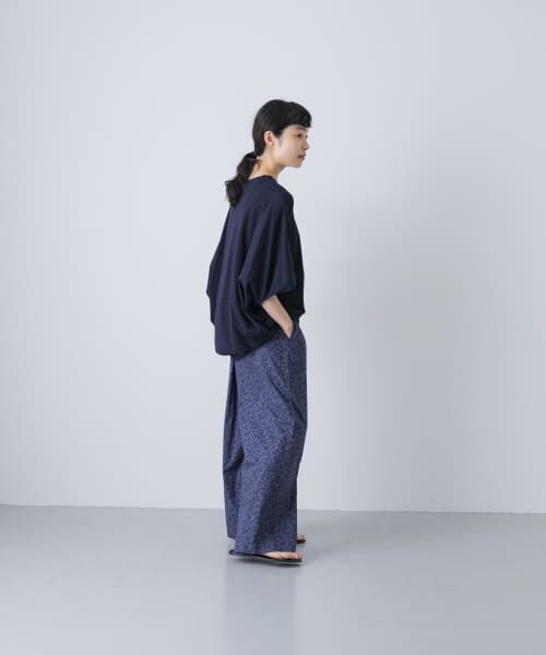 コットン小花柄イージーパンツ （その他パンツ）｜＊＊かぐれ