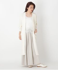 ◆パールリボンニットカーディガン