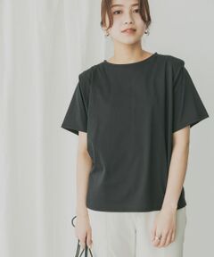 KBF+　ショルダータックTシャツ