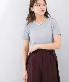 コンパクトベーシックTシャツ