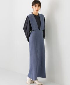 『WEB/一部店舗限定』ロングニットジャンパースカート