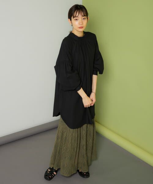 KBF / ケービーエフ スカート | メッシュ裾ギャザースカート | 詳細29