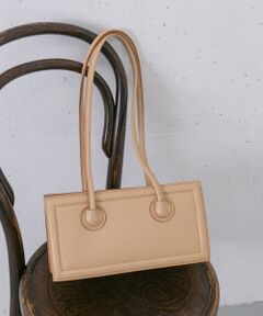 ステッチデザインロングショルダーBAG