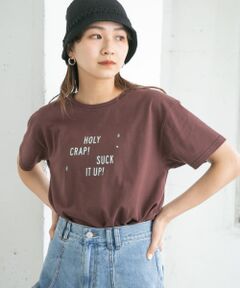 フロントロゴTシャツ