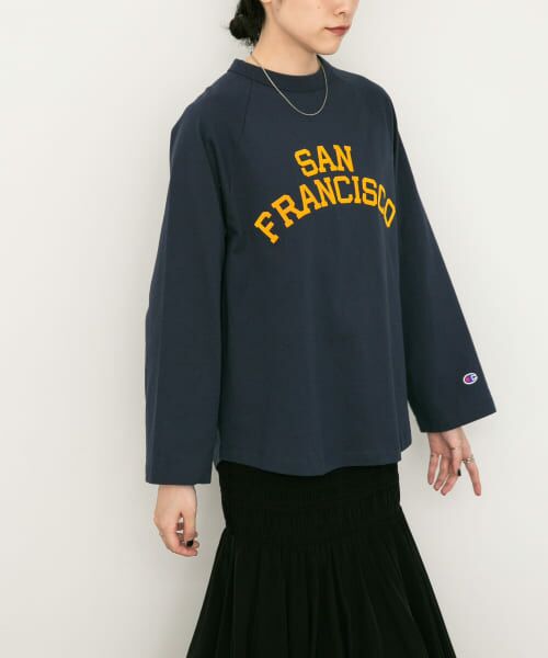 KBF / ケービーエフ Tシャツ | Champion　LONG SLEEVE T-SHIRTS | 詳細3