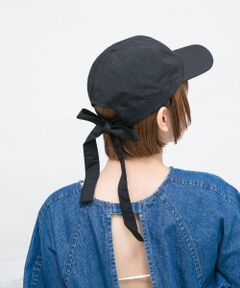 バックリボンナイロンCAP