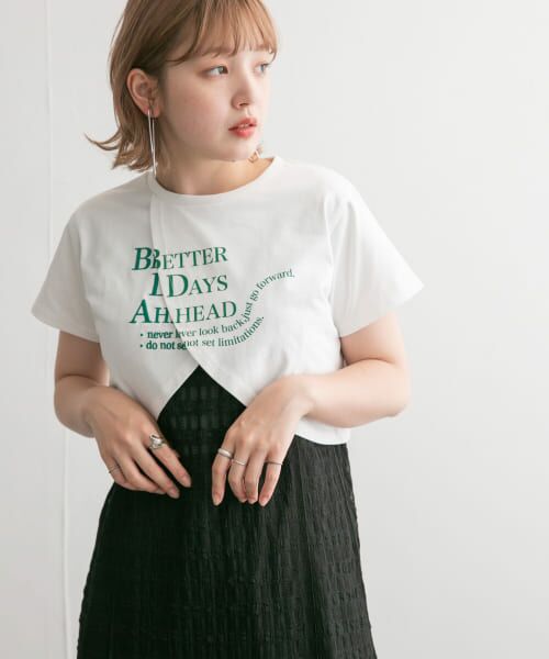 KBF / ケービーエフ Tシャツ | フロントオープンロゴTEE | 詳細1