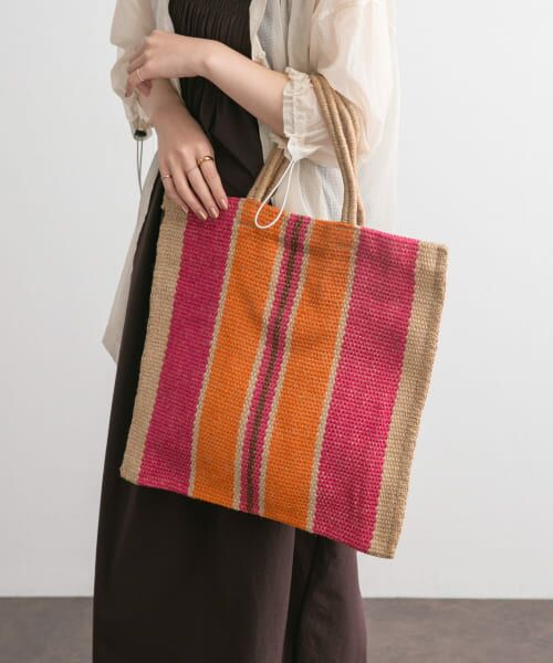 KBF / ケービーエフ トートバッグ | MAISON BENGAL　NEW JUTE PORESH BAG | 詳細1