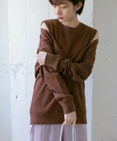 KBF / ケービーエフ Tシャツ | 深VネックSETスウェット∴