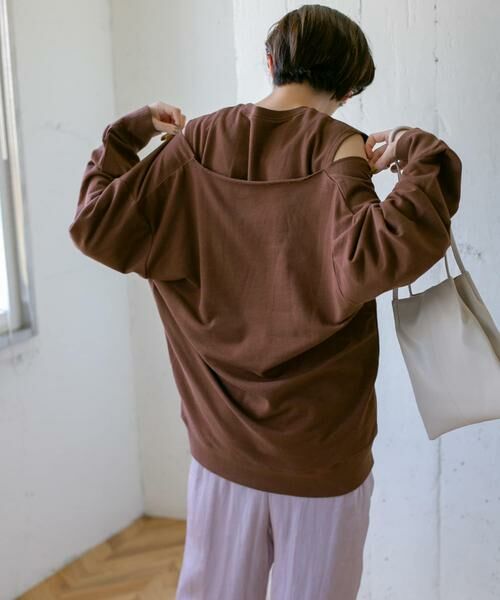 KBF / ケービーエフ Tシャツ | 深VネックSETスウェット∴ | 詳細2