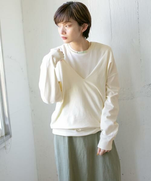 KBF / ケービーエフ Tシャツ | 深VネックSETスウェット∴ | 詳細19