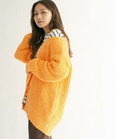 KBF / ケービーエフ カーディガン・ボレロ | ショルダースリットBIGカーディガン