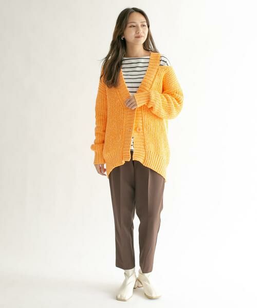 KBF / ケービーエフ カーディガン・ボレロ | ショルダースリットBIGカーディガン | 詳細3