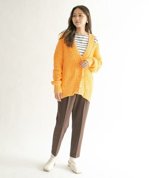 KBF / ケービーエフ カーディガン・ボレロ | ショルダースリットBIGカーディガン | 詳細4