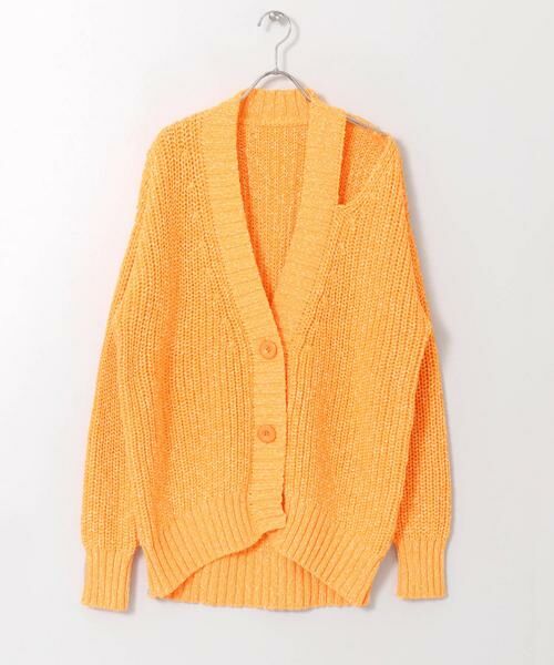 KBF / ケービーエフ カーディガン・ボレロ | ショルダースリットBIGカーディガン | 詳細8