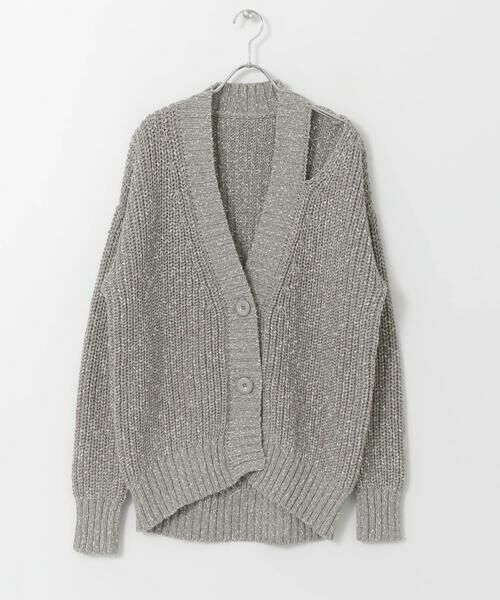 KBF / ケービーエフ カーディガン・ボレロ | ショルダースリットBIGカーディガン | 詳細28