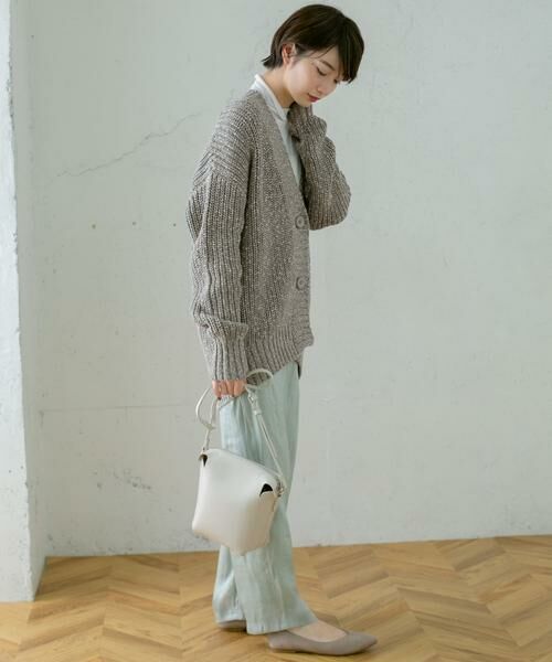 KBF / ケービーエフ カーディガン・ボレロ | ショルダースリットBIGカーディガン | 詳細24