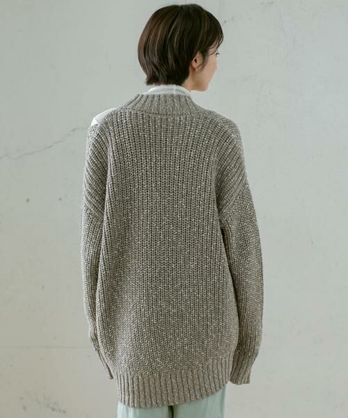 KBF / ケービーエフ カーディガン・ボレロ | ショルダースリットBIGカーディガン | 詳細27