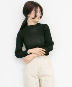 KBF / ケービーエフ ニット・セーター | ボトルネックRIBニット∴