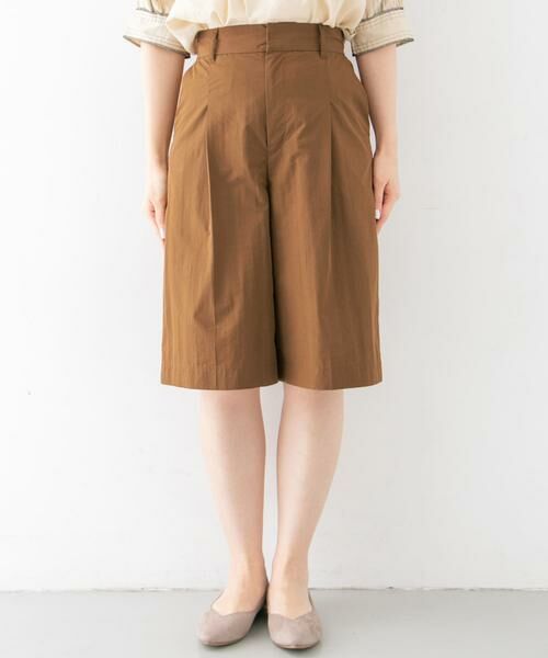 KBF / ケービーエフ ショート・ハーフ・半端丈パンツ | フロントタックハーフパンツ∴ | 詳細2