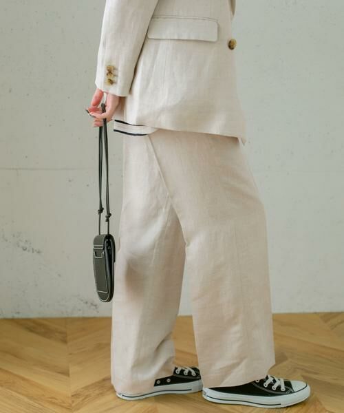 KBF / ケービーエフ その他パンツ | ヘリンボンストレートパンツ∴ | 詳細15