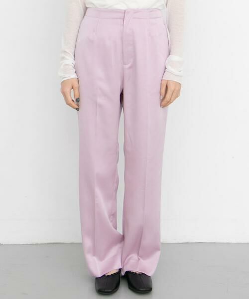 KBF / ケービーエフ その他パンツ | シャイニーセンタープレスパンツ∴ | 詳細5