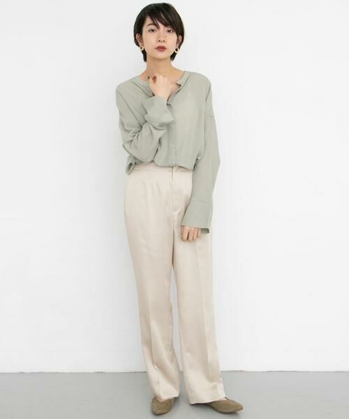 KBF / ケービーエフ その他パンツ | シャイニーセンタープレスパンツ∴ | 詳細13