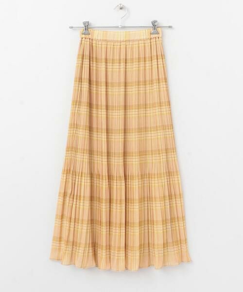 KBF / ケービーエフ スカート | チェック消しプリーツスカート∴ | 詳細3