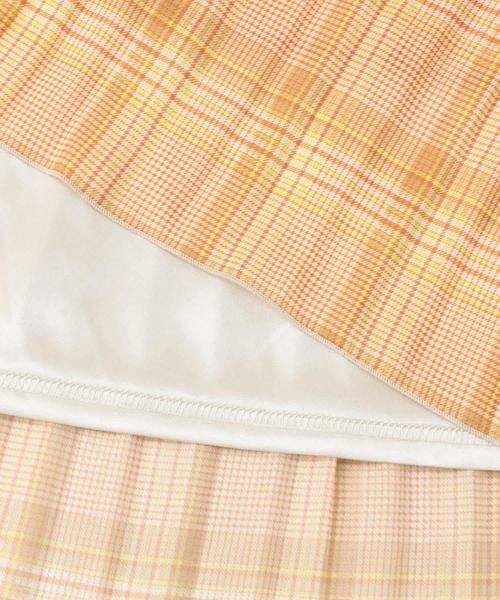 KBF / ケービーエフ スカート | チェック消しプリーツスカート∴ | 詳細4