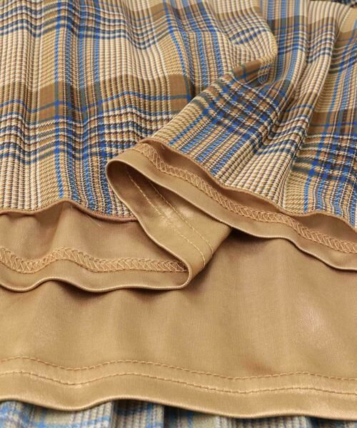 KBF / ケービーエフ スカート | チェック消しプリーツスカート∴ | 詳細11