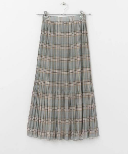 KBF / ケービーエフ スカート | チェック消しプリーツスカート∴ | 詳細14
