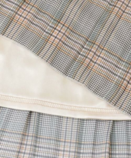 KBF / ケービーエフ スカート | チェック消しプリーツスカート∴ | 詳細15