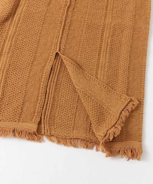 KBF / ケービーエフ スカート | タイトフリンジニットスカート | 詳細9