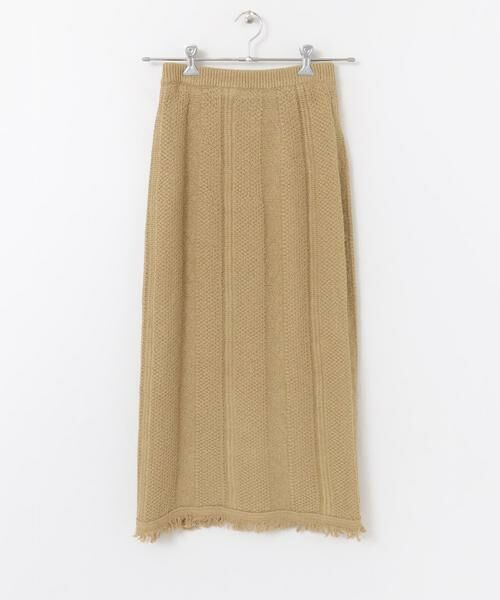 KBF / ケービーエフ スカート | タイトフリンジニットスカート | 詳細23