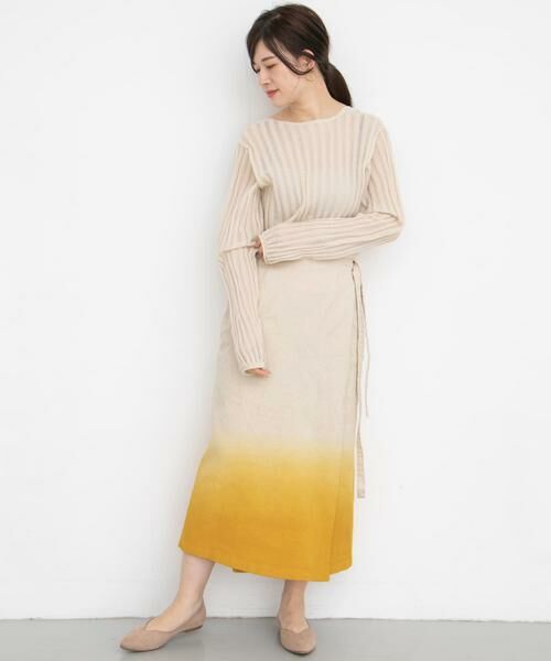 KBF / ケービーエフ スカート | グラデーションディップダイスカート∴ | 詳細1
